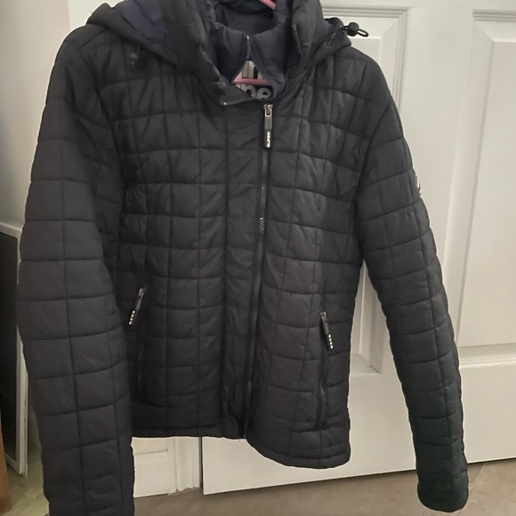 Superdry Jackets & Blazers - Superdry Black Quilted Jacket